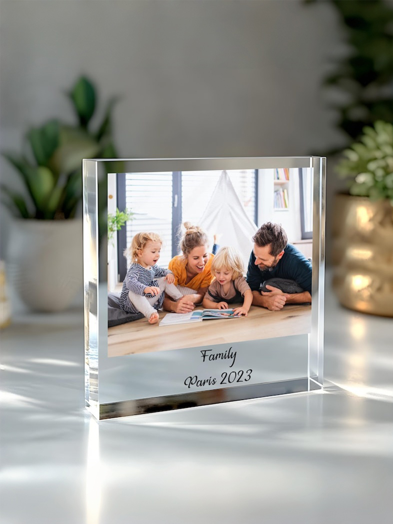 Custom Acrylic Photo Block Gift